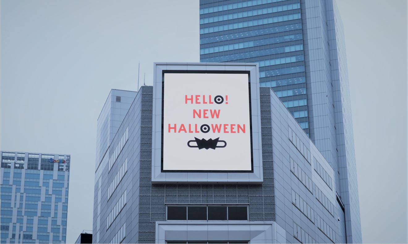 渋谷宮益坂ビジョンGOSARO “HELLO！NEW HALLOWEEN“