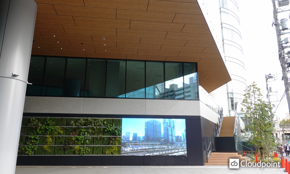 創造性を育む渋谷のオフィス　大型LEDビジョンと地域との繋がり